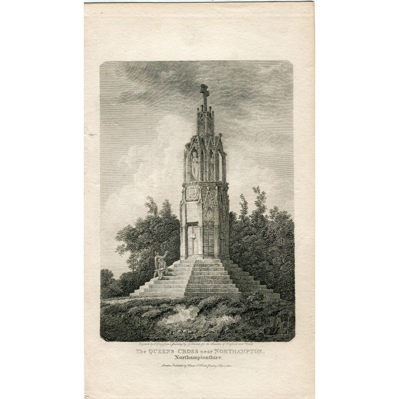 England. Das Queens's Cross bei Northampton. Aufgenommen von J. Greig.