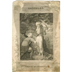 Incisione di Rasselas, principe d'Abissinia