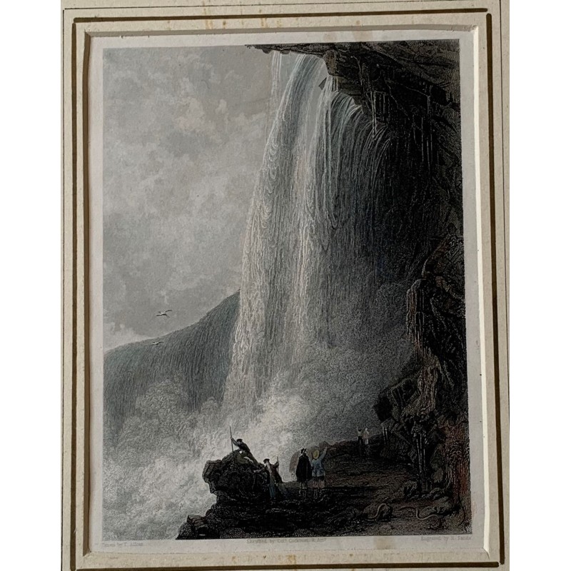 1844. Niagara falls, United States