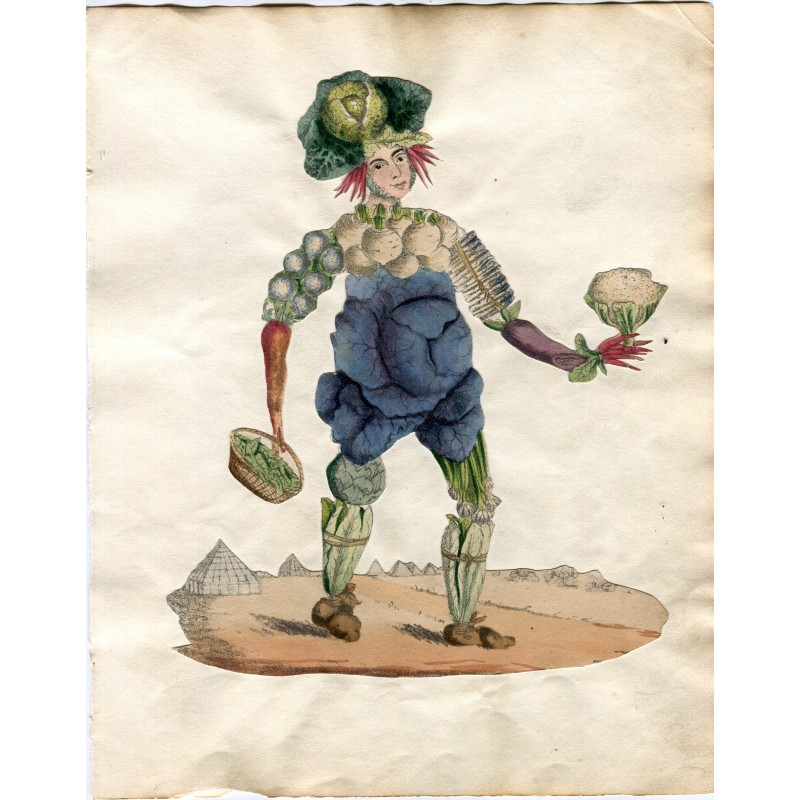 Handkolorierte Lithographie von GE Madeley nach einem Werk von G. Spratt