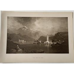 The Lake of Como photogravure for The Art Portfolio, 1899, by WB Jobson