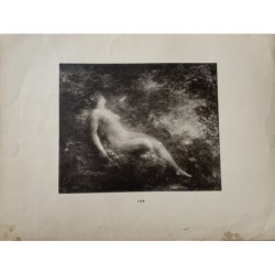Nudo in fotoincisione, probabilmente copia di un'opera di Fantin Latour.