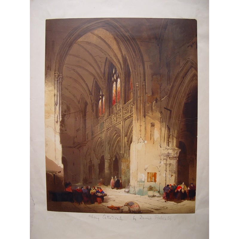 Abery-Kathedrale, nach David Roberts.