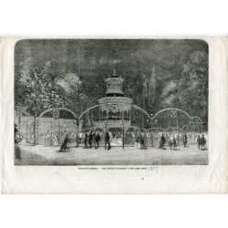 England. Cremorne Gärten. „Die chinesische Plattform“