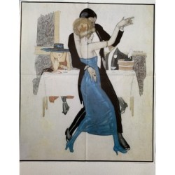 Rafael de Penagos. Tango. Affiche. Signé.