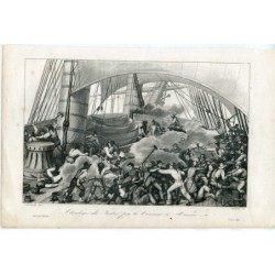 Approccio al Tritone par le Corsaire Le Hasard incisa da Pardinel