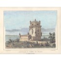 Le Portugal. Lisbonne. "Château et tour de Bethléem"
