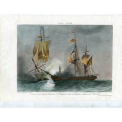 Combattimento De La Frégate Francaise L'Alcmène, Contro Le Vaisseau Anglais Le Vénérable (16 gennaio 1814)