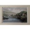 England. Tintern Abbey. Kupferstich von J. Tingle nach einer Zeichnung von H. Gastineau