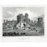 England. Newport. Pencoed Castle. Stich von W. Woolnoth nach einer Zeichnung von E. Stockdale
