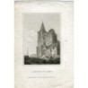Scotland. Dumfermling Abbey. Engraving published in 1794 by Thomas Macklin