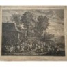 Le Lendemain des Nopces. Incisa da J. Phillips le Bas copia di Teniers.