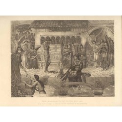 Die Wälle des Gotteshauses - Kupferstich von 1891