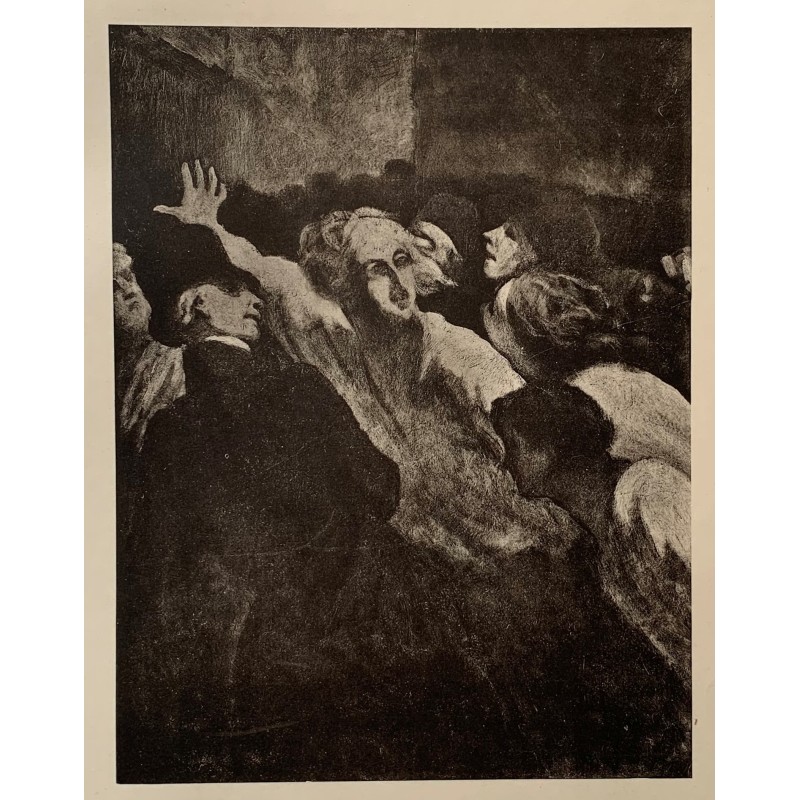 Der Aufstand - Fotogravüre-Reproduktion -