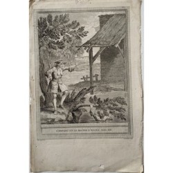 1760. Favola del bambino e del maestro di scuola. Jean de la Fontaine.