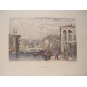 Vérone (Italie). Gravure ancienne, 1833.