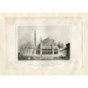 Dinde. Mosquée du Sultanat-Valide à Constantinople. Gravure de Lemaitre.