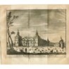 Madrid. Le Palais Royal du Pardo. Grabado por Pieter Vander Aa. 1715 (Alvarez de Colmenar)