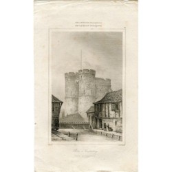 Angleterre. Porte de Canterbury, gravée par Lemaitre d'après un dessin de Gibert