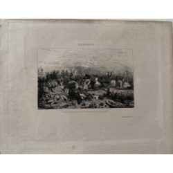 Filippo Augusto e Riccardo Plantageneto incisi da Leclerc