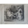 L'Prevost d'apres chartes, lithograph signed Charlet