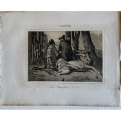 Les branconiers incisi da Masson da un'opera di E. Appert