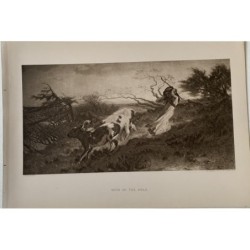 Wind on the Wold photoengraving of a work by G. Mason