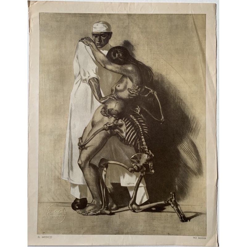 Illustration pour Le Médecin d'Ivo Saliger, 1920