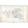 Psyche Presents Jupiter, an engraving copy by Polidore Caldara. 1850
