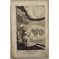 Bible. Ézéchiel le prophète. Gravure de P. P. Bouche