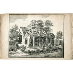 Gravure de la chapelle de Hounslow publiée en 1792 par T. Cadell et W. Davies.