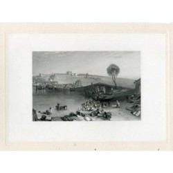 Frankreich. Yvelines. St. Germain-en-Laye gestochen von Robert Wallis.