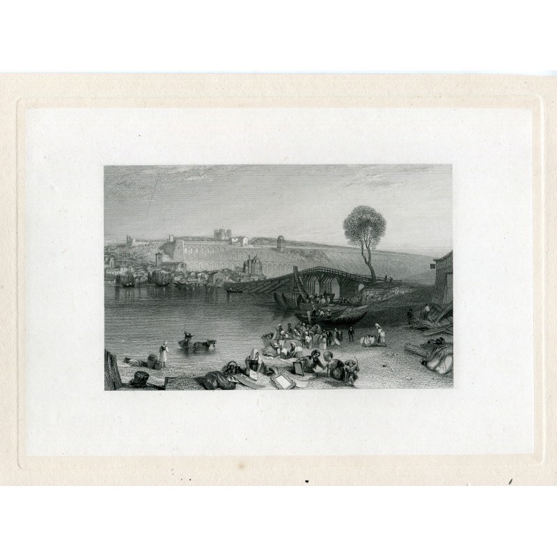 Francia. Yvelines. St. Germain-en-Laye incisa da Robert Wallis.