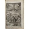 Bible. Jésus se réveille et apaise la tempête. Gravure de P. Bouche d'après un dessin de G. Freman.