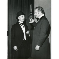 Vintage-Fotografie von Jacques Mauclair und Jean Berger in Dostojewskis Der ewige Ehemann