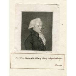 Jonathan Raine of Trinity College Cambridge, drawn and engraved by S. Harding in 1790