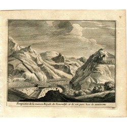 Granata. Prospettiva della maison Royale de Xeneralife et de son parc, 1715. P. Vander Aa