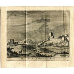 Palais des Rois Mores in Granada. par derriere, 1715, P. Vander Aa.