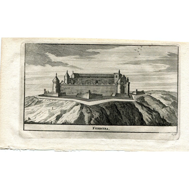 Portogallo. Ferreira. 1715, inciso da Pieter Vander Aa. pseudonimo di A. de Colmenar.