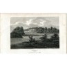 Inghilterra. Wiltshire. Bowood. Incisione di J. Storer da un disegno di Sephard.