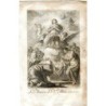 Incisione dell'Assunzione della Vergine di Vicente Capilla da un disegno di J. Camarón