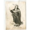 Sainte Thérèse de Jésus gravée par Vicente Capilla, graveur valencien du XVIIIe siècle.