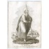 Saint Matthias engraving from the 18th century
