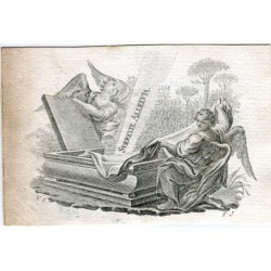 Surrexit Hallelujah gravé par Francisco Jordán d'après un dessin de V. Lopez