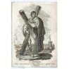 Saint Andrew, 18th century engraving