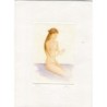 Nude. Colored lithograph, numbered and signed by Jenny.