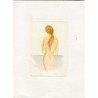Nudo. Litografia a colori, numerata e firmata da Jenny.