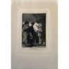 Pauvres créatures, gravure originale de Goya numéro 22 des Caprices de Goya