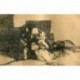 Aguafuerte de Goya. 'No llegan a tiempo'. Lámina 52 de la serie de grabados Disasters of War, edición de 1937.
