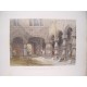 Bélgica «Courtyard of the Archbishop´s Palace, Liege»Pintó Lewis John  Wood (1813-1901). Grabó J.J. Crew.